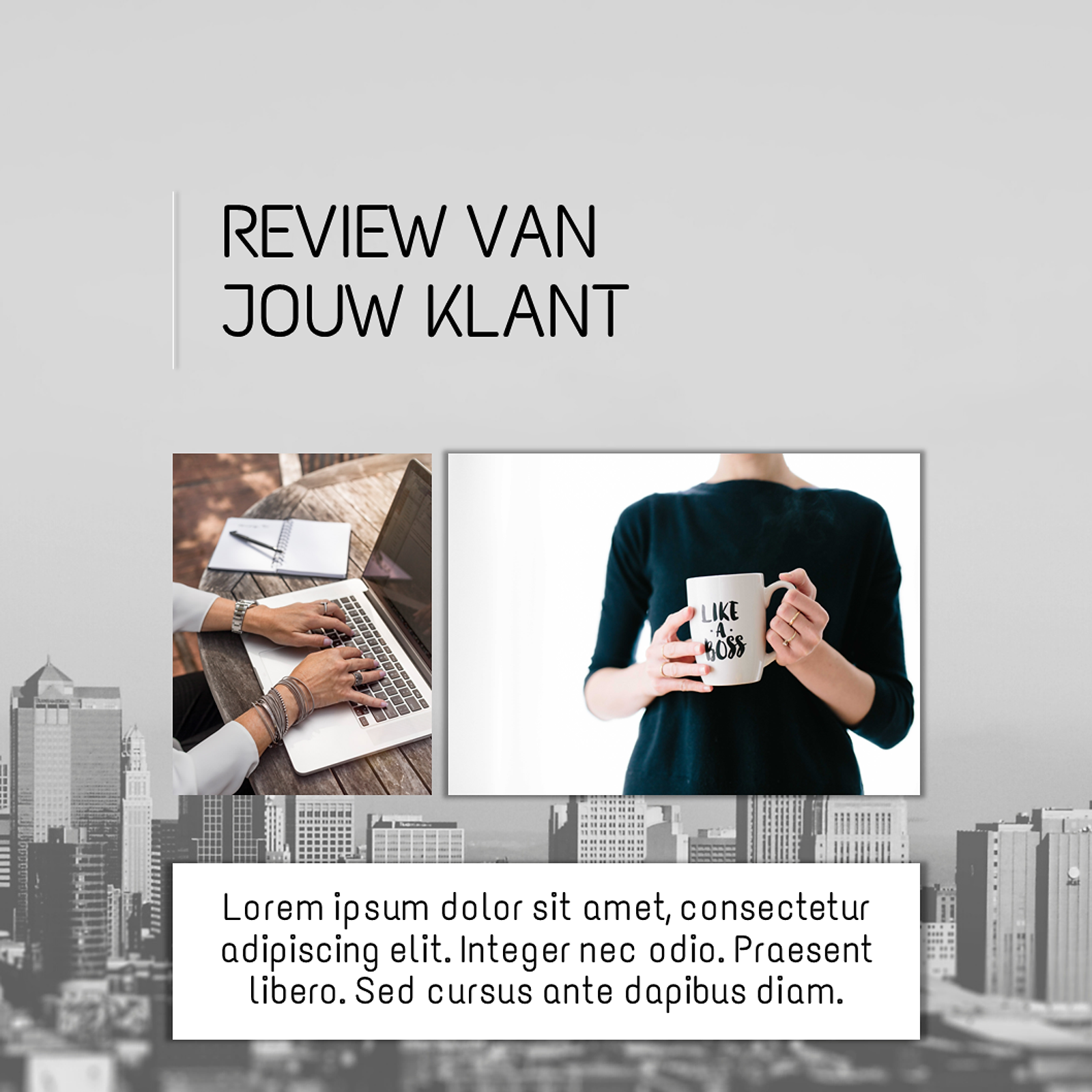 PowerPoint Template Review -2 foto's