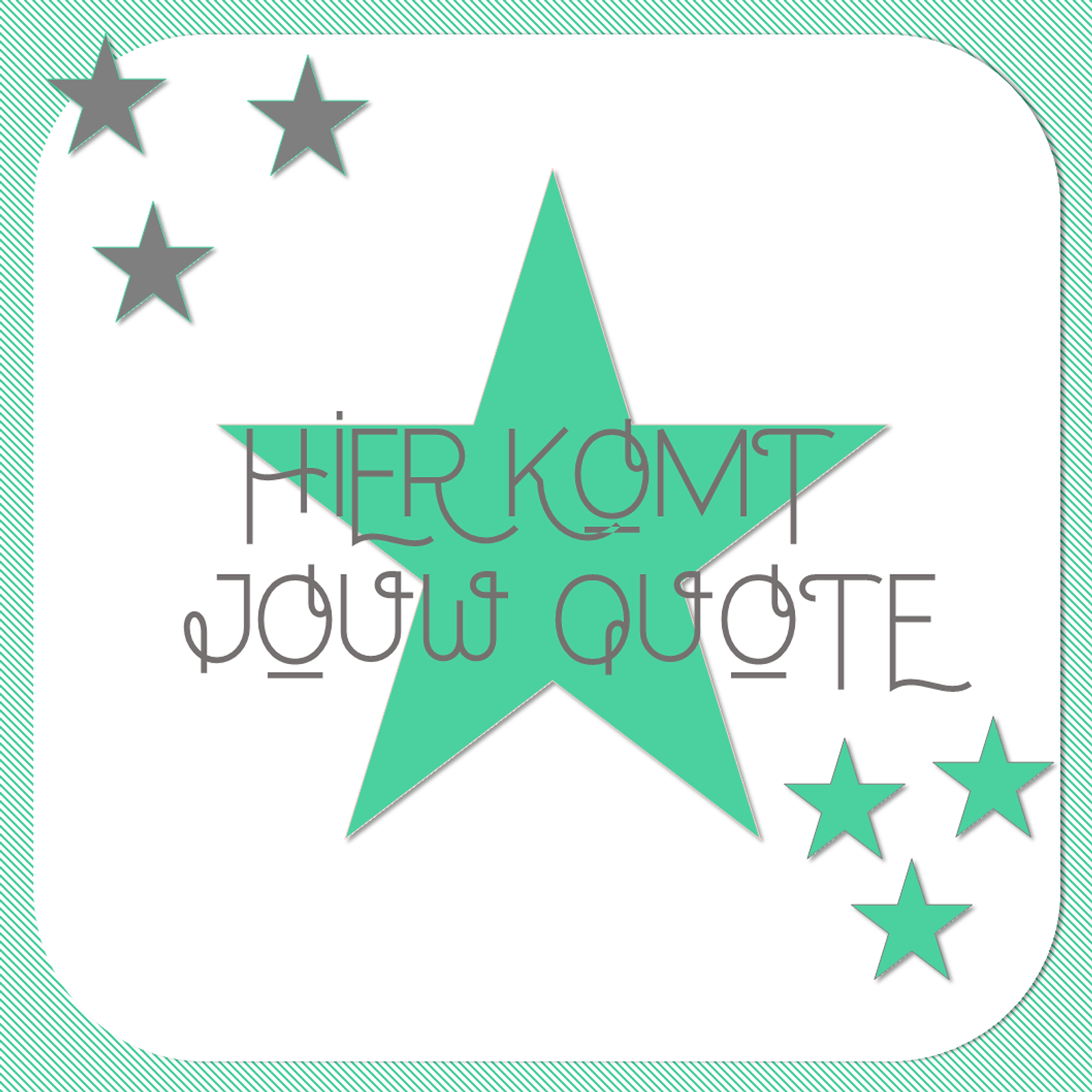 PowerPoint Template Quotes - Sterren
