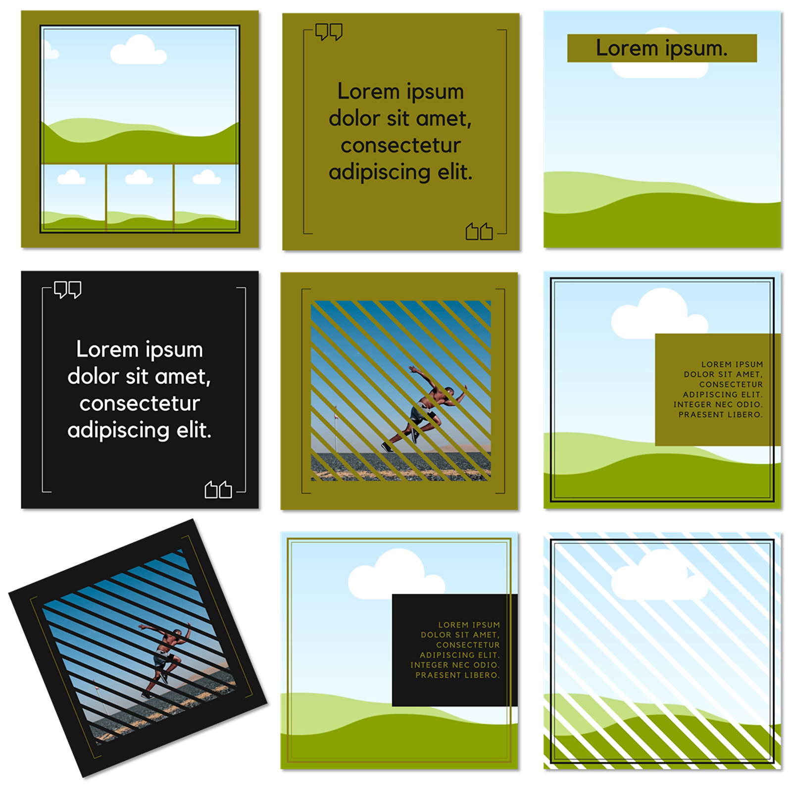 Canva template Sportief